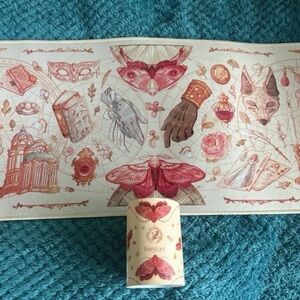 Fairyloot crimson moth desk mat